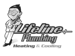 LIFELINE PLUMBING HEATING & COOLING logo