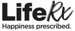 LIFERX HAPPINESS PRESCRIBED. logo