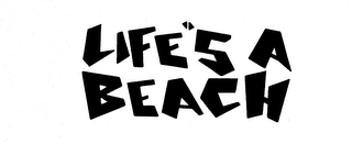 LIFE'S A BEACH logo