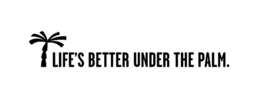 LIFE'S BETTER UNDER THE PALM logo