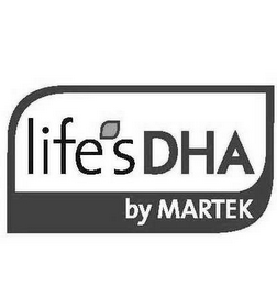 LIFE'S DHA BY MARTEK logo