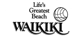 LIFE'S GREATEST BEACH WAIKIKI logo