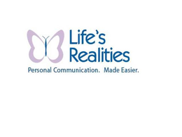 LIFE'S REALITIES PERSONAL COMMUNICATION. MADE EASIER. logo