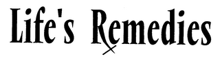 LIFE'S REMEDIES logo