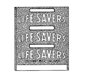 LIFESAVERS THE CANDY WITH THE HOLE logo