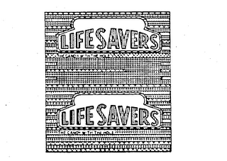 LIFESAVERS THE CANDY WITH THE HOLE logo