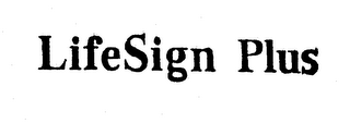 LIFESIGN PLUS logo
