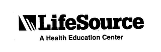 LIFESOURCE A HEALTH EDUCATION CENTER logo