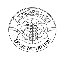 LIFESPRING HOME NUTRITION logo