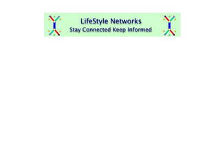 LIFESTYLE NETWORKS STAY CONNECTED KEEP INFORMED logo