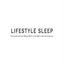 LIFESTYLE SLEEP SLEEP WELL, LIVE WELL logo