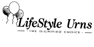 LIFESTYLE URNS THE DIGNIFIED CHOICE logo
