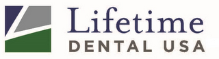 LIFETIME DENTAL USA logo