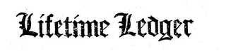 LIFETIME LEDGER logo