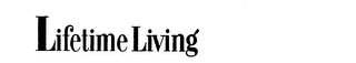 LIFETIME LIVING logo