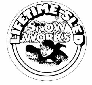 LIFETIME SLED SNOW WORKS