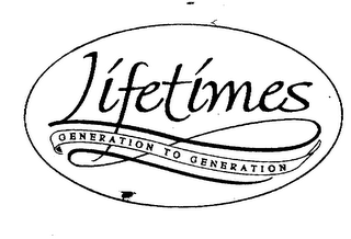 LIFETIMES GENERATION TO GENERATION logo