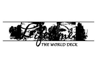 LIFETIMES THE WORLD DECK logo