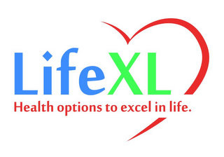 LIFEXL HEALTH OPTIONS TO EXCEL IN LIFE. logo