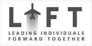 LIFT LEADING INDIVIDUALS FORWARD TOGETHER logo