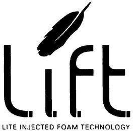 L.I.F.T. LITE INJECTED FOAM TECHNOLOGY logo