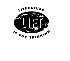 LIFT LITERATURE IS FOR THINKING logo