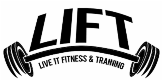 LIFT LIVE IT FITNESS & TRAINING logo