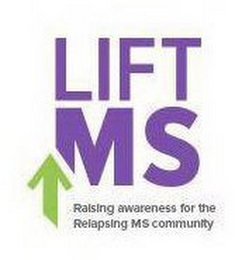 LIFT MS RAISING AWARENESS FOR THE RELAPSING MS COMMUNITY logo