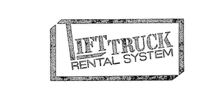 LIFT TRUCK RENTAL SYSTEM logo