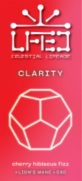 LIFTED CELESTIAL LIMEADE CLARITY CHERRY HIBISCUS FIZZ + LION'S MANE + CBD logo