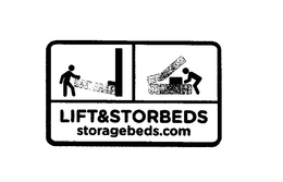 LIFT&STORBEDS STORAGEBEDS.COM logo