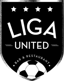 LIGA UNITED BAR & RESTAURANT logo