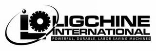 LIGCHINE INTERNATIONAL POWERFUL DURABLE LABOR SAVING MACHINES logo