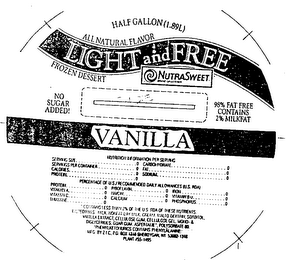 LIGHT AND FREE logo