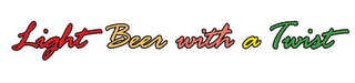 LIGHT BEER WITH A TWIST logo