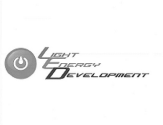 LIGHT ENERGY DEVELOPMENT logo