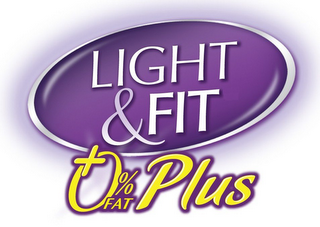 LIGHT & FIT +0% FAT PLUS logo