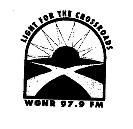 LIGHT FOR THE CROSSROADS WGNR 97.9 FM logo