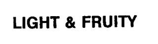 LIGHT & FRUITY logo