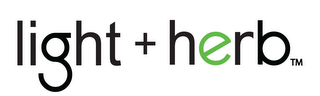 LIGHT + HERB logo