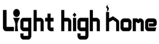 LIGHT HIGH HOME logo