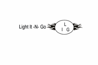 LIGHT IT -N- GO LIG logo