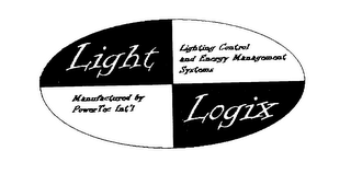 LIGHT LIGHTING CONTROL AND ENERGY MANAGEMENT SYSTEMS MANUFACTURED BY POWERTEC INT'L LOGIX logo