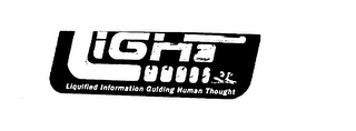 LIGHT LIQUIFIED INFORMATION GUIDING HUMAN THOUGHT logo