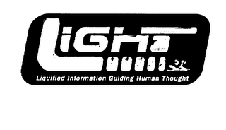 LIGHT LIQUIFIED INFORMATION GUIDING HUMAN THOUGHT logo