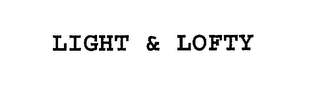 LIGHT & LOFTY logo