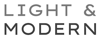 LIGHT & MODERN logo