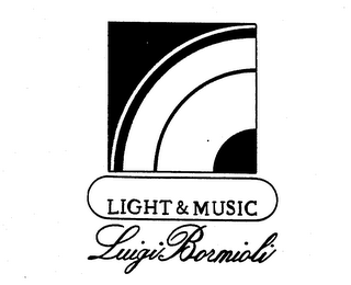 LIGHT & MUSIC LUIGI BORMIOLI logo