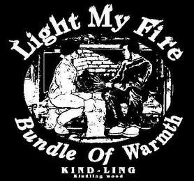 LIGHT MY FIRE BUNDLE OF WARMTH KIND-LING KINDLING WOOD logo