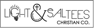 LIGHT & SALTEES MATTHEW 5:13-16 CHRISTIAN CO. logo